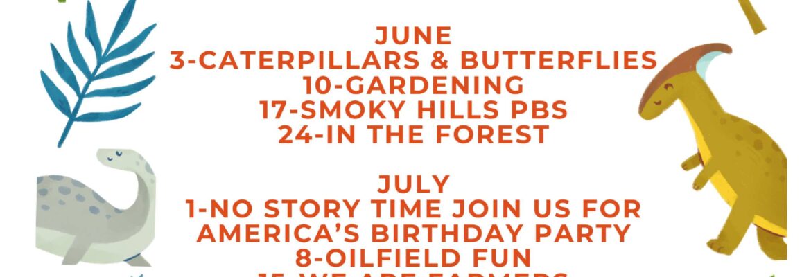 PL Story Time June and July 2026